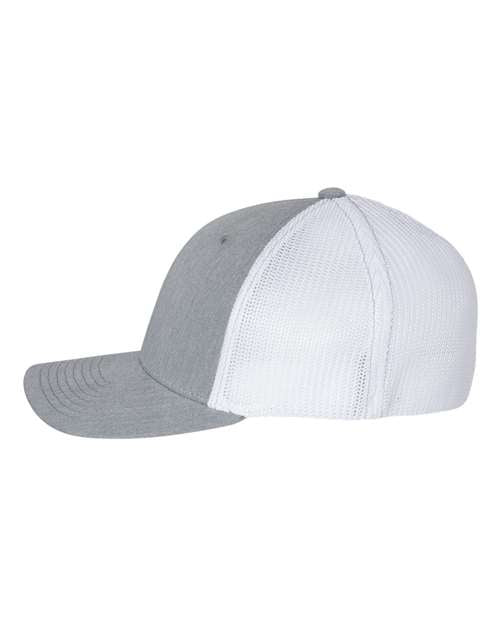 designer patched trucker hat —