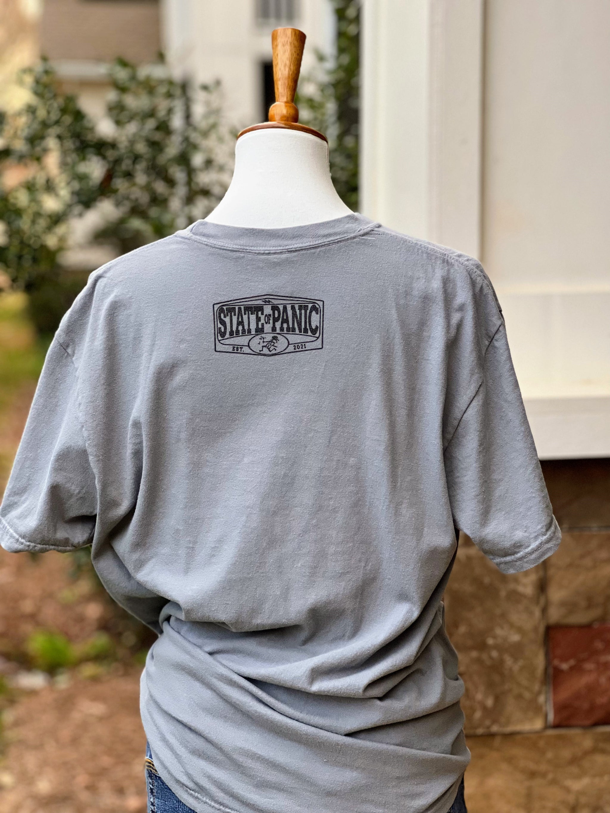 Bear's Gone Fishin' T-Shirt – State of Panic Bear's Gone Fishin' T-Shirt – State of Panic